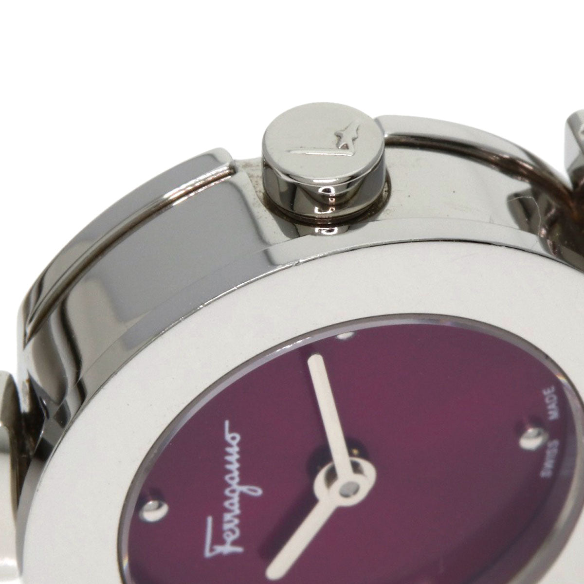 Salvatore Ferragamo Gancini Watches Stainless Steel/Stainless Steel Ladies