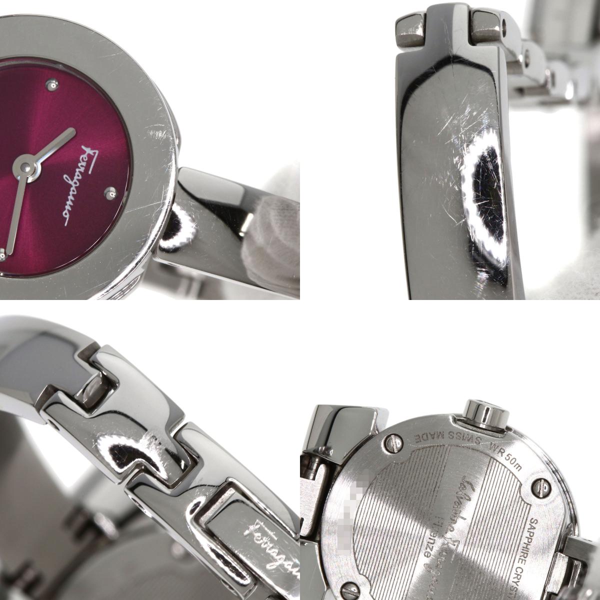 Salvatore Ferragamo Gancini Watches Stainless Steel/Stainless Steel Ladies