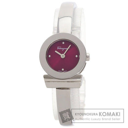 Salvatore Ferragamo Gancini Watches Stainless Steel/Stainless Steel Ladies