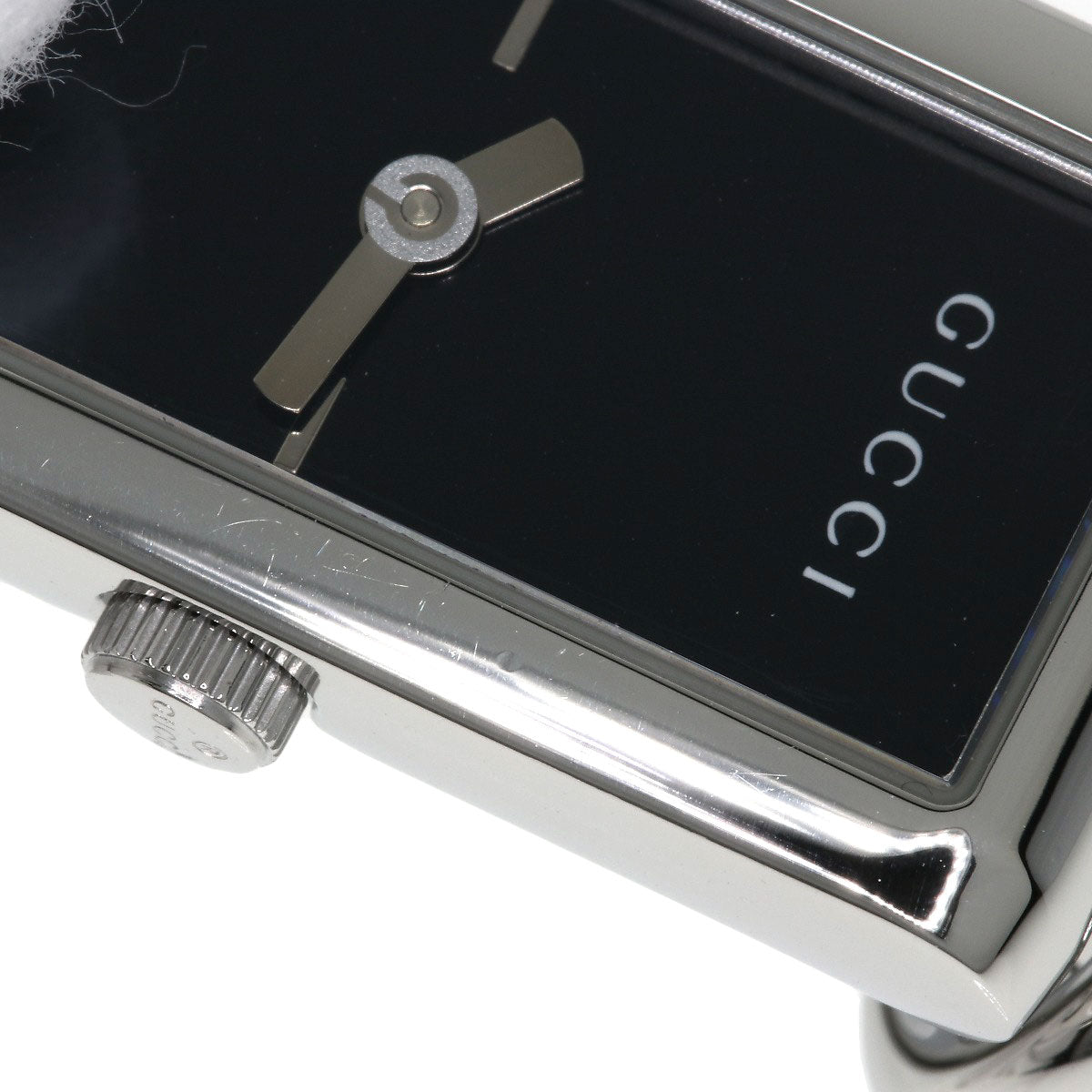 GUCCI Square face Watches YA119 Stainless Steel/Stainless Steel Ladies