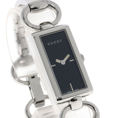 GUCCI Square face Watches YA119 Stainless Steel/Stainless Steel Ladies