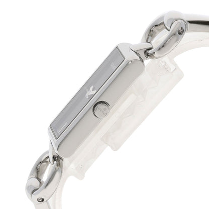 GUCCI Square face Watches YA119 Stainless Steel/Stainless Steel Ladies