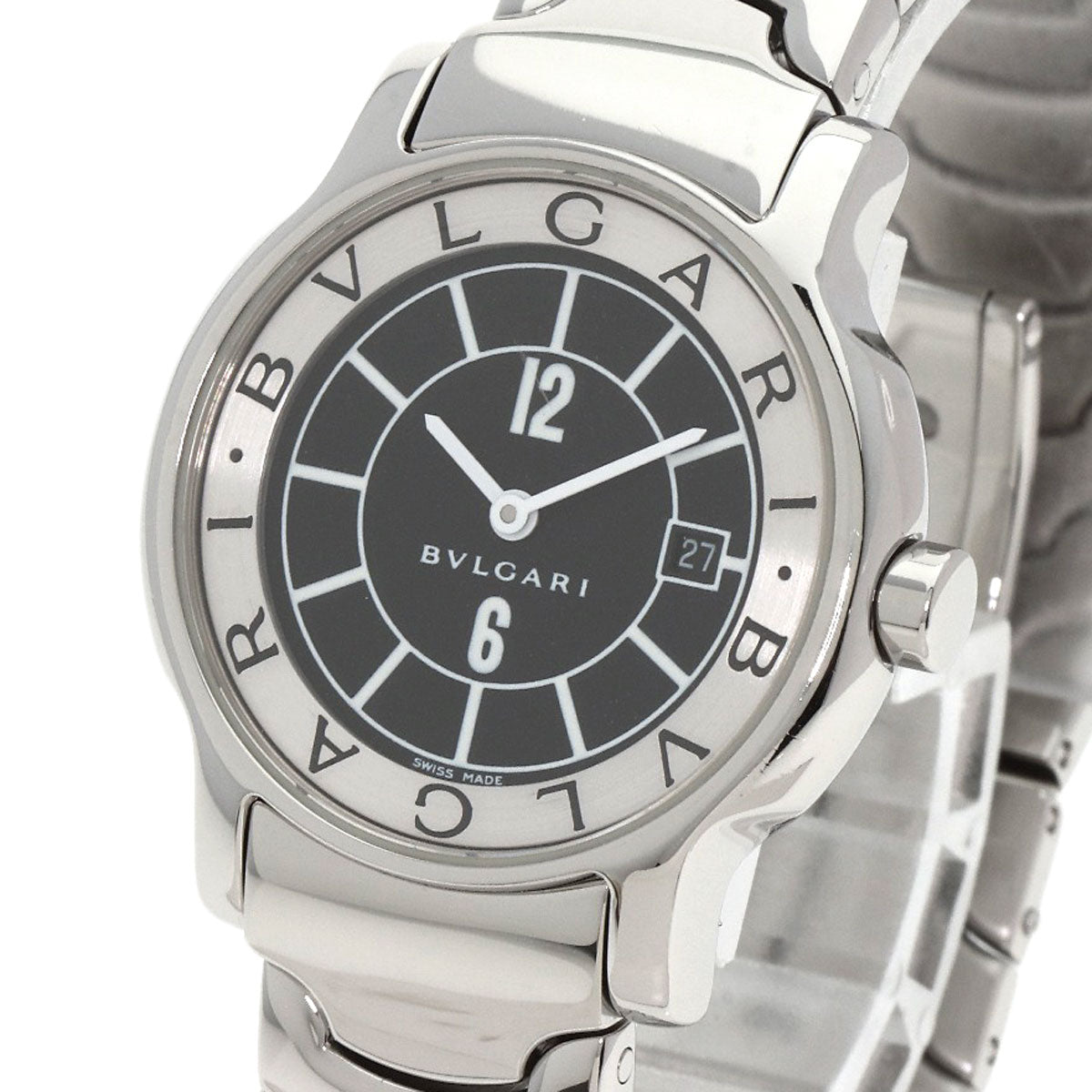 BVLGARI Solo tempo Watches ST29S Stainless Steel/Stainless Steel Ladies