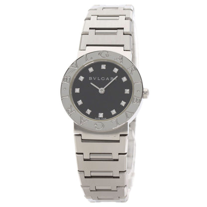 BVLGARI BVLGARI BVLGARI 12P Diamond Watches BB26SS/12 Stainless Steel/Stainless Steel Ladies