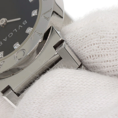 BVLGARI BVLGARI BVLGARI 12P Diamond Watches BB26SS/12 Stainless Steel/Stainless Steel Ladies