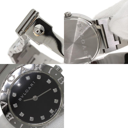 BVLGARI BVLGARI BVLGARI 12P Diamond Watches BB26SS/12 Stainless Steel/Stainless Steel Ladies