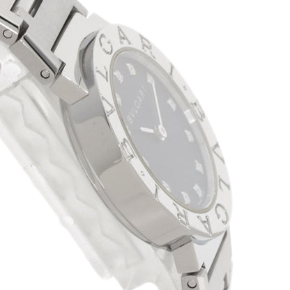 BVLGARI BVLGARI BVLGARI 12P Diamond Watches BB26SS/12 Stainless Steel/Stainless Steel Ladies