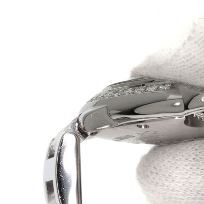 CARTIER Ballon Blue Bezel Diamond Watches W4BB0015 Stainless Steel/Stainless Steel Ladies