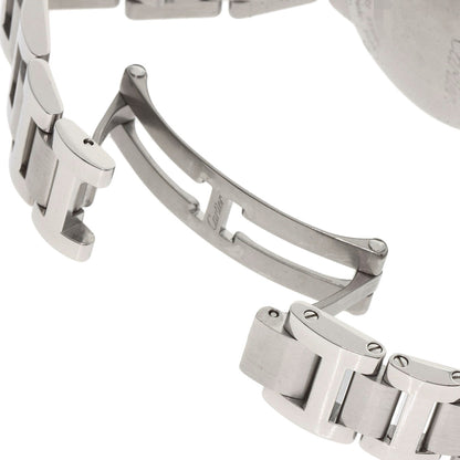 CARTIER Ballon Blue Bezel Diamond Watches W4BB0015 Stainless Steel/Stainless Steel Ladies