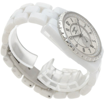 CHANEL J12-365 Diamond White Ceramic Watches H3841 Ceramic/Ceramic Boys