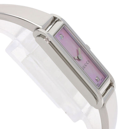 GUCCI G-Line 2P Diamond Watches 109 Stainless Steel/Stainless Steel Ladies