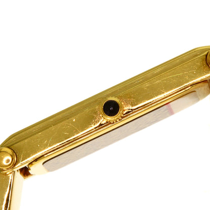 GUCCI Square face Watches 1500L Gold Plated/Gold Plated Ladies