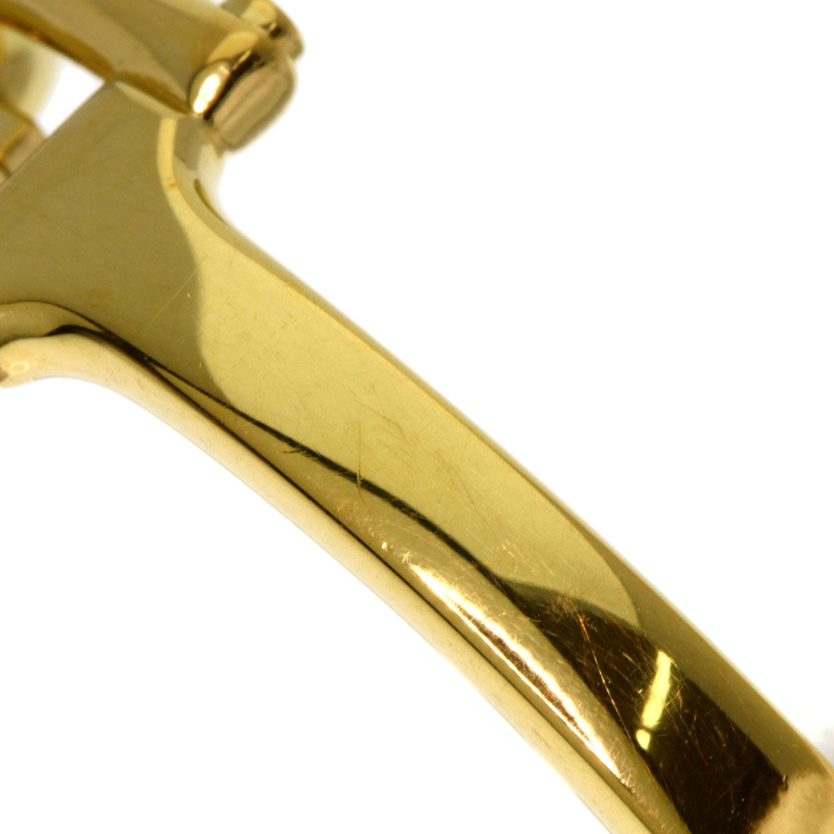 GUCCI Square face Watches 1500L Gold Plated/Gold Plated Ladies