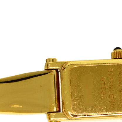 GUCCI Square face Watches 1500L Gold Plated/Gold Plated Ladies