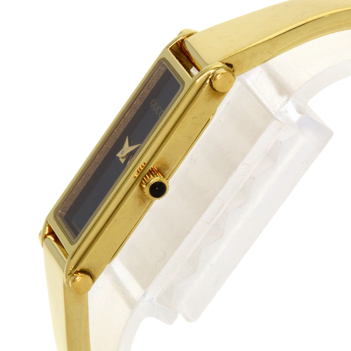 GUCCI Square face Watches 1500L Gold Plated/Gold Plated Ladies
