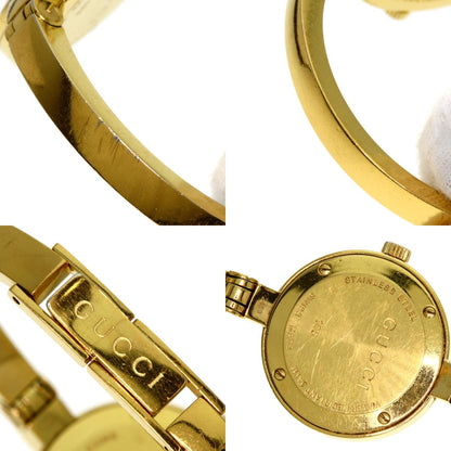 GUCCI Flora Round Face Watches 105 Gold Plated/Gold Plated Ladies
