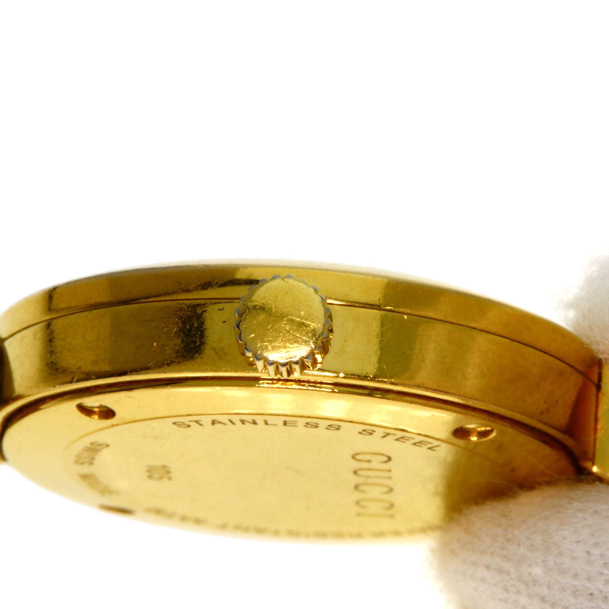 GUCCI Flora Round Face Watches 105 Gold Plated/Gold Plated Ladies