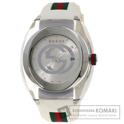 GUCCI SYNC Watches 137.1 Stainless Steel/Rubber mens