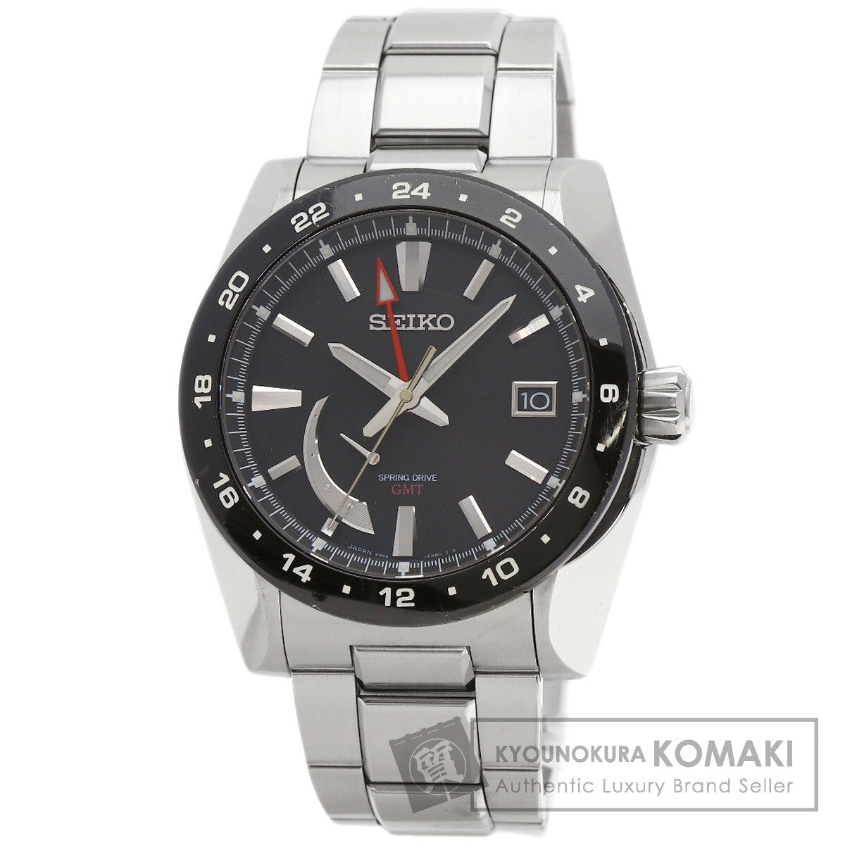 SEIKO Brights Ananta GMT Watches SAEA005 5R66-0AR0 Stainless Steel/Stainless Steel mens
