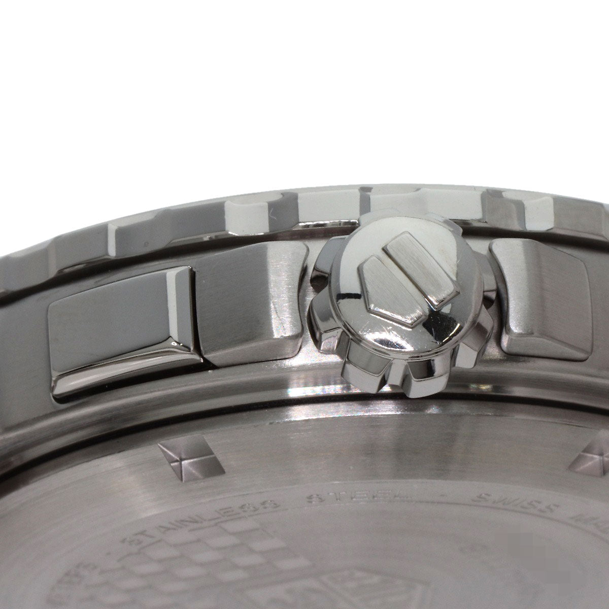 TAG HEUER FORMULA1 Grand Date Alarm Watches WAU111B Stainless Steel/Stainless Steel mens