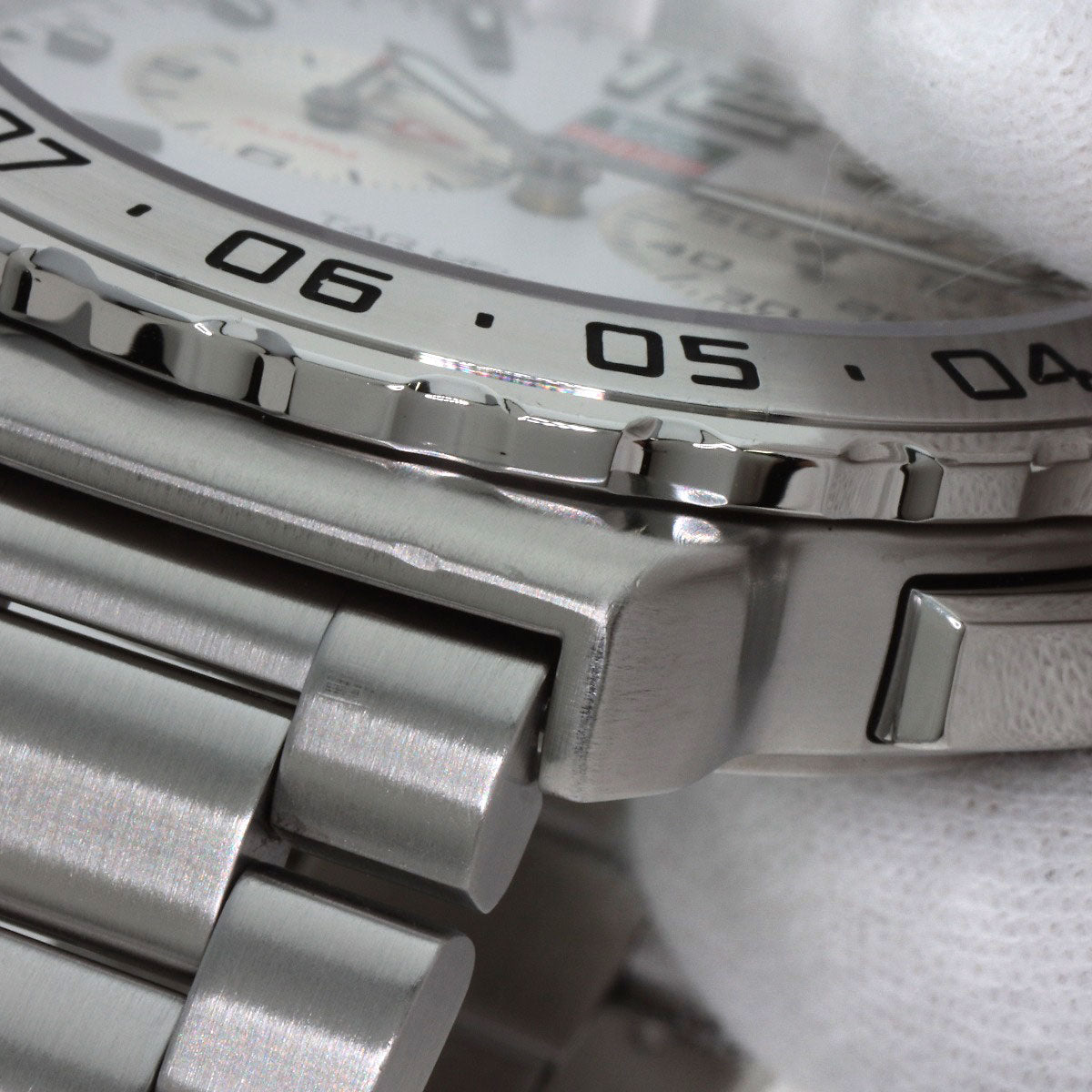 TAG HEUER FORMULA1 Grand Date Alarm Watches WAU111B Stainless Steel/Stainless Steel mens