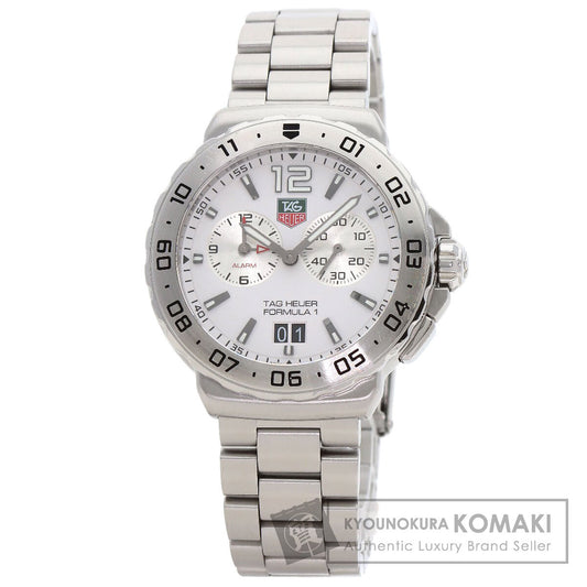 TAG HEUER FORMULA1 Grand Date Alarm Watches WAU111B Stainless Steel/Stainless Steel mens