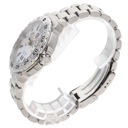 TAG HEUER FORMULA1 Grand Date Alarm Watches WAU111B Stainless Steel/Stainless Steel mens