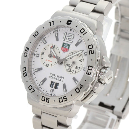 TAG HEUER FORMULA1 Grand Date Alarm Watches WAU111B Stainless Steel/Stainless Steel mens