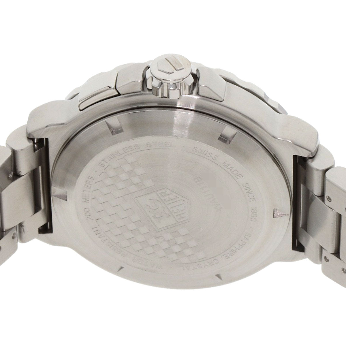 TAG HEUER FORMULA1 Grand Date Alarm Watches WAU111B Stainless Steel/Stainless Steel mens