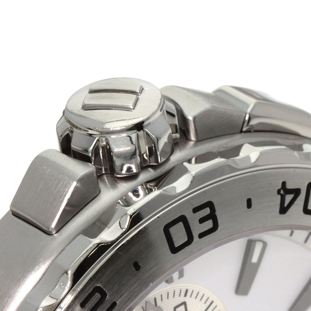 TAG HEUER FORMULA1 Grand Date Alarm Watches WAU111B Stainless Steel/Stainless Steel mens