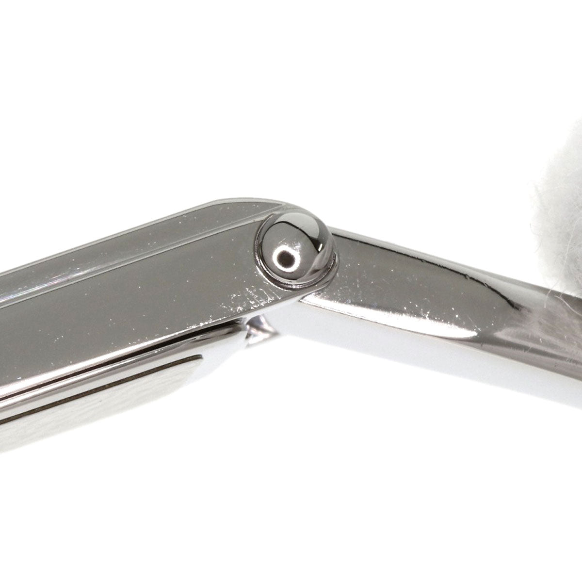 GUCCI Square Face Bangle with Pink Shell Watches 1500L Stainless Steel/Stainless Steel Ladies