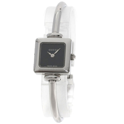 GUCCI Square face Watches 1900L Stainless Steel/Stainless Steel Ladies