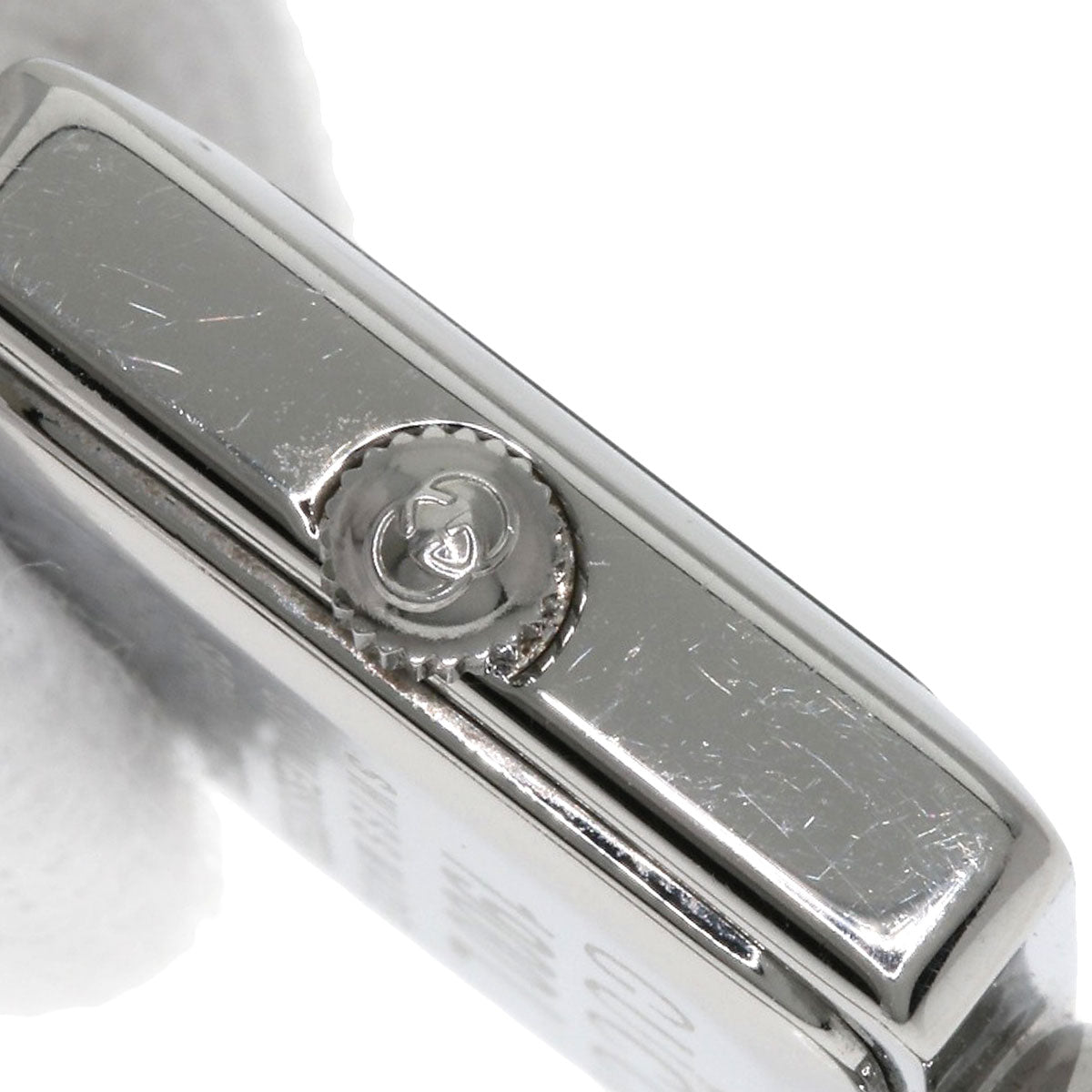 GUCCI Square face Watches 1900L Stainless Steel/Stainless Steel Ladies