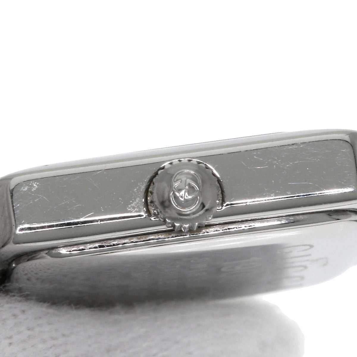 GUCCI Square face Watches 1900L Stainless Steel/Stainless Steel Ladies