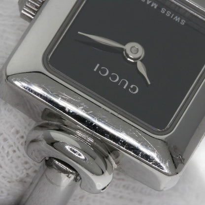 GUCCI Square face Watches 1900L Stainless Steel/Stainless Steel Ladies