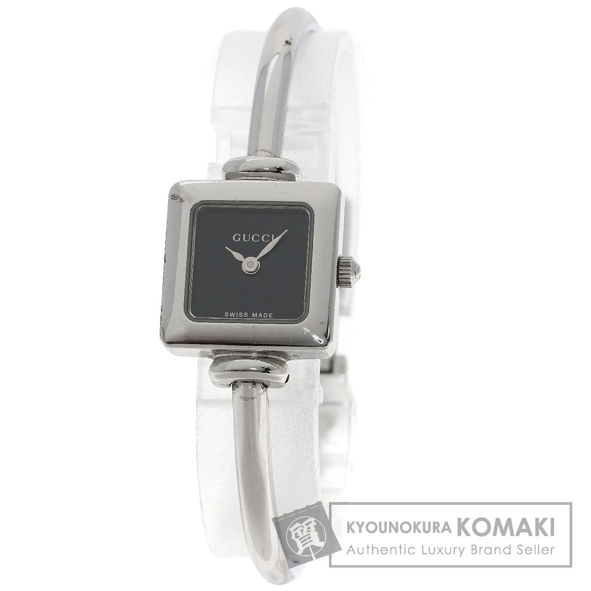 GUCCI Square face Watches 1900L Stainless Steel/Stainless Steel Ladies