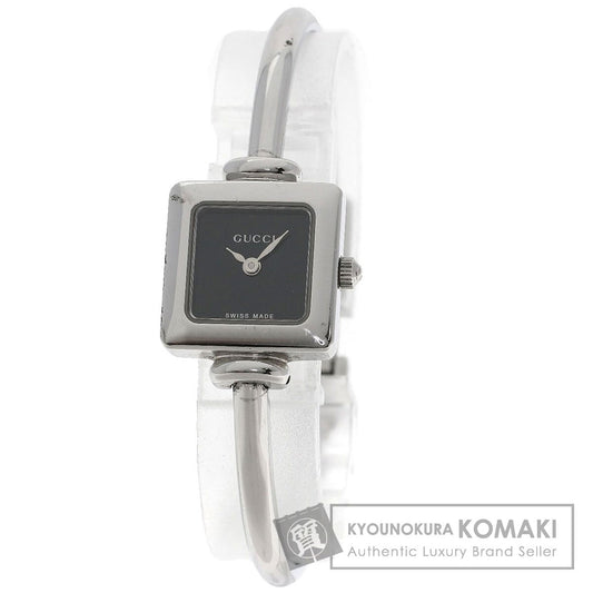 GUCCI Square face Watches 1900L Stainless Steel/Stainless Steel Ladies
