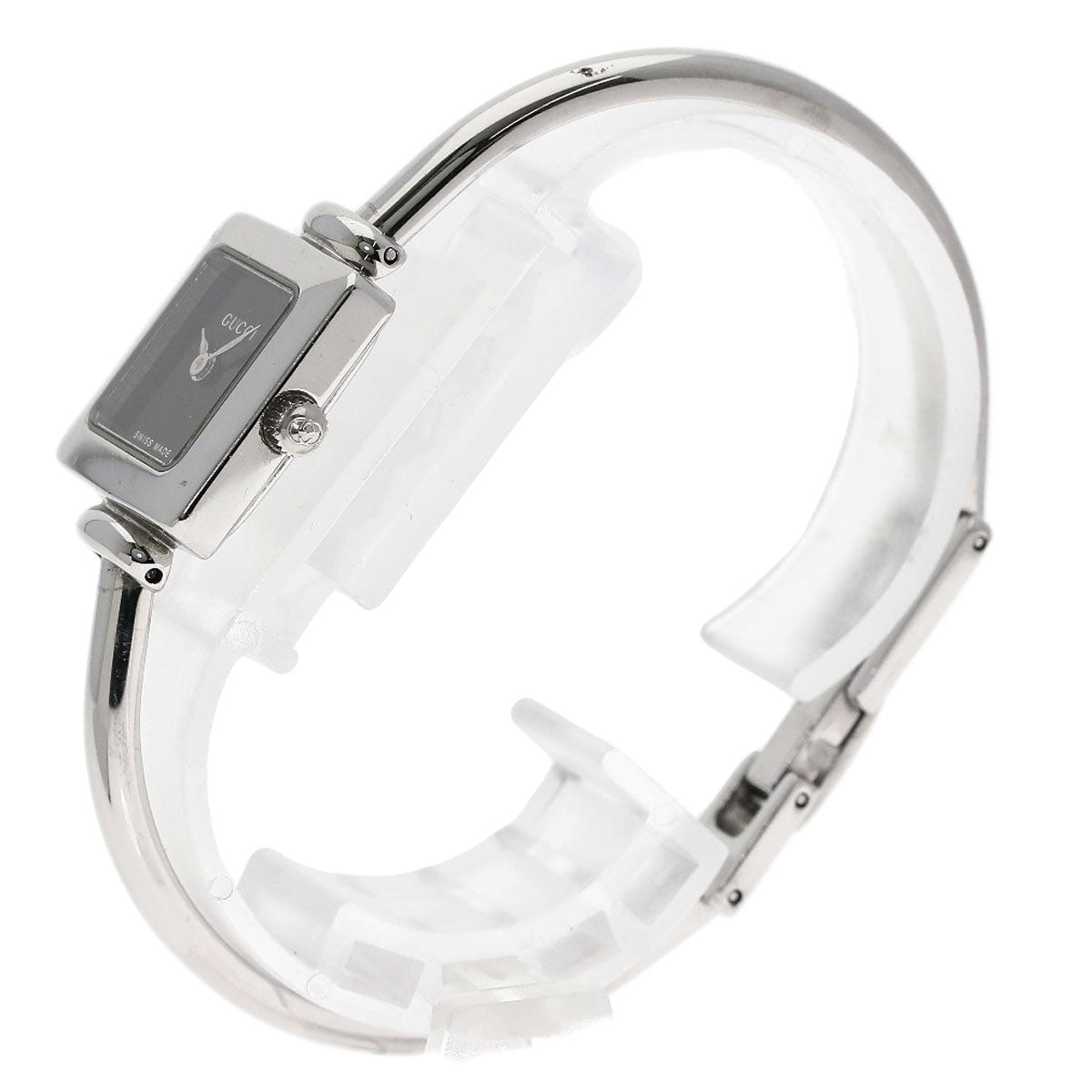 GUCCI Square face Watches 1900L Stainless Steel/Stainless Steel Ladies