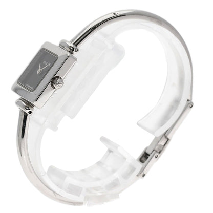 GUCCI Square face Watches 1900L Stainless Steel/Stainless Steel Ladies