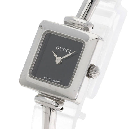 GUCCI Square face Watches 1900L Stainless Steel/Stainless Steel Ladies