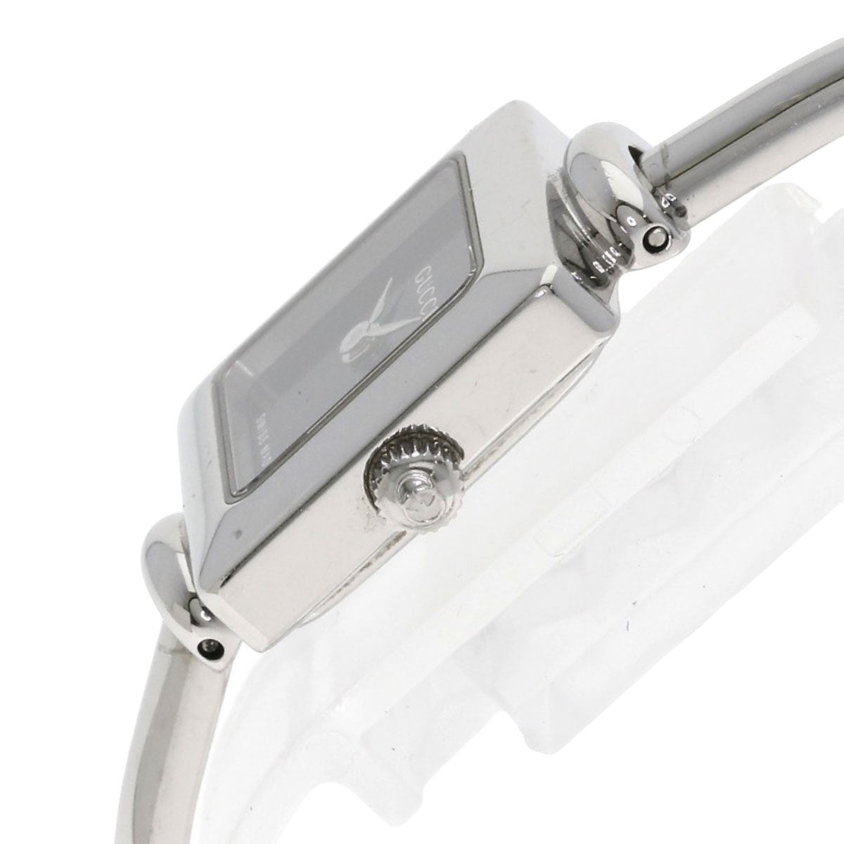 GUCCI Square face Watches 1900L Stainless Steel/Stainless Steel Ladies