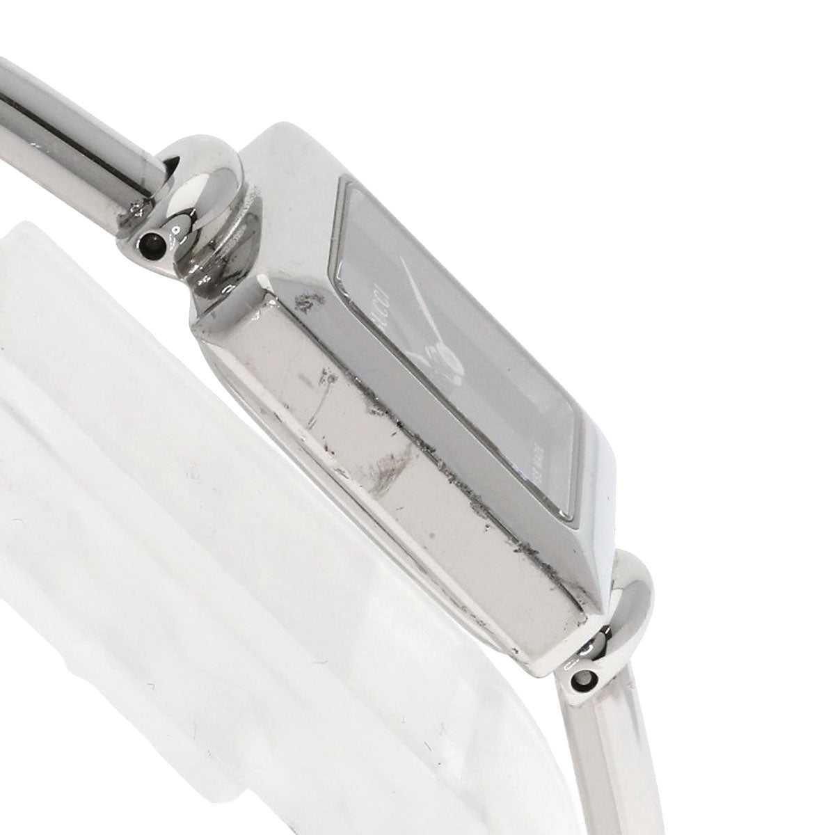 GUCCI Square face Watches 1900L Stainless Steel/Stainless Steel Ladies