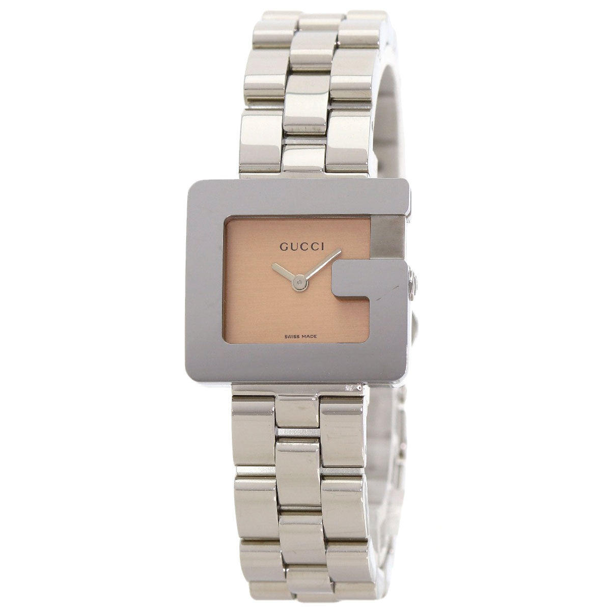 GUCCI G square face Watches 3600L Stainless Steel/Stainless Steel Ladies