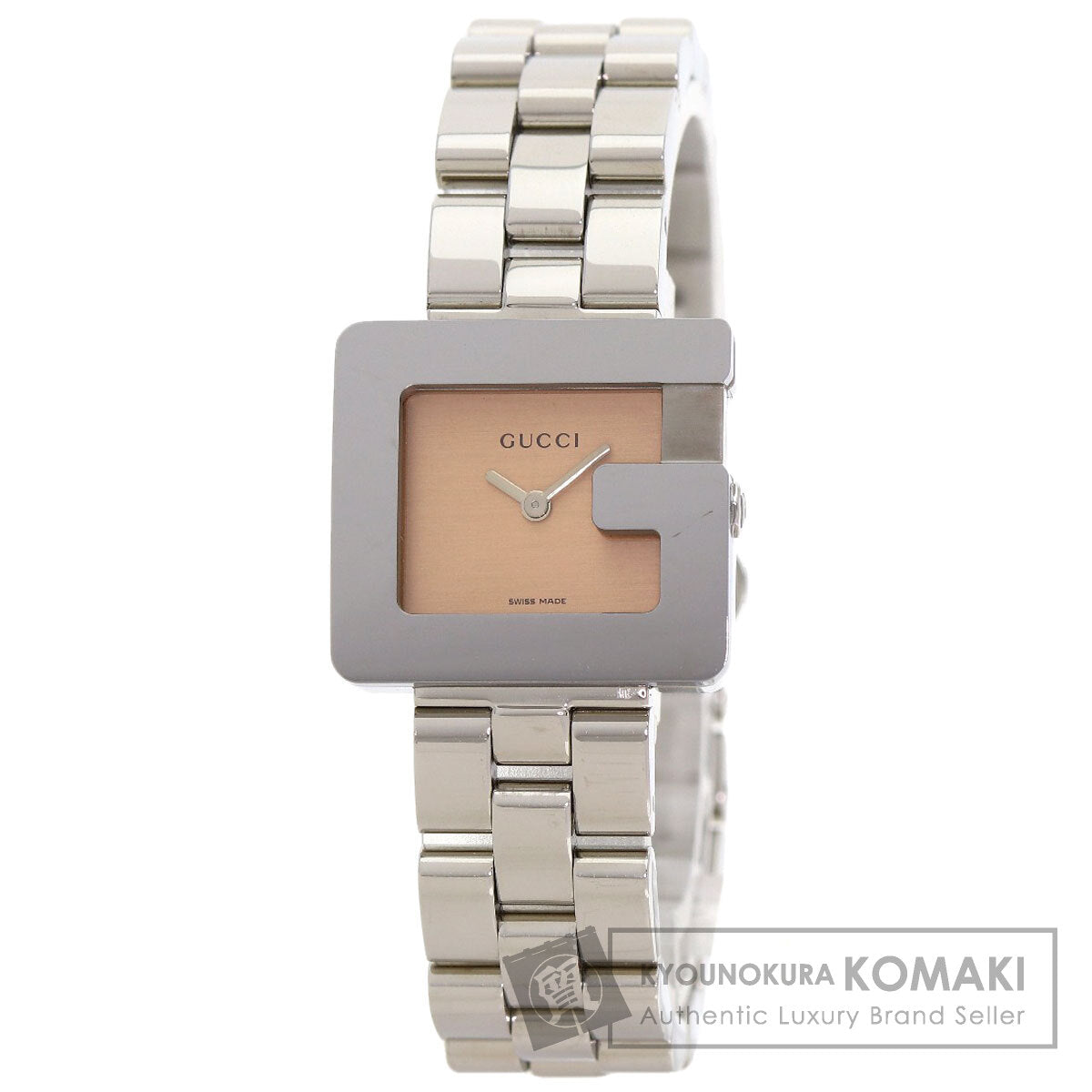 GUCCI G square face Watches 3600L Stainless Steel/Stainless Steel Ladies