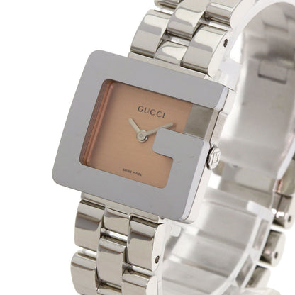 GUCCI G square face Watches 3600L Stainless Steel/Stainless Steel Ladies