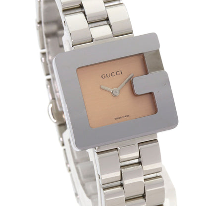 GUCCI G square face Watches 3600L Stainless Steel/Stainless Steel Ladies