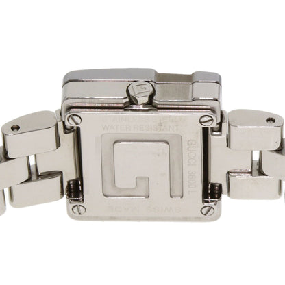 GUCCI G square face Watches 3600L Stainless Steel/Stainless Steel Ladies