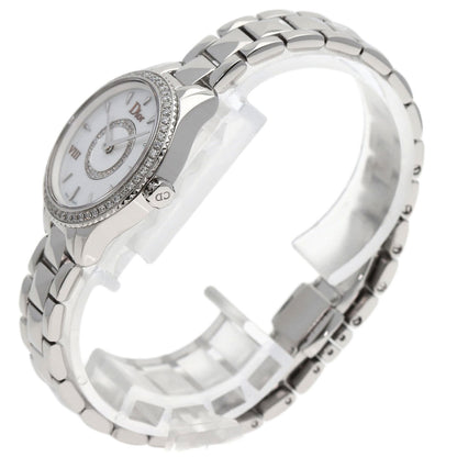 Dior Montaigne Diamond Bezel Watches CD151110M001 Stainless Steel/Stainless Steel Ladies