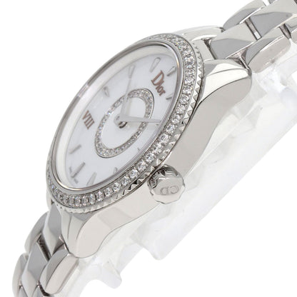 Dior Montaigne Diamond Bezel Watches CD151110M001 Stainless Steel/Stainless Steel Ladies