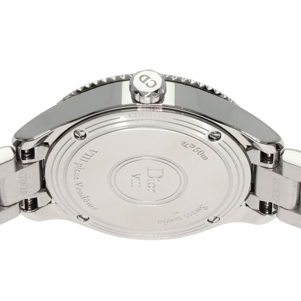 Dior Montaigne Diamond Bezel Watches CD151110M001 Stainless Steel/Stainless Steel Ladies